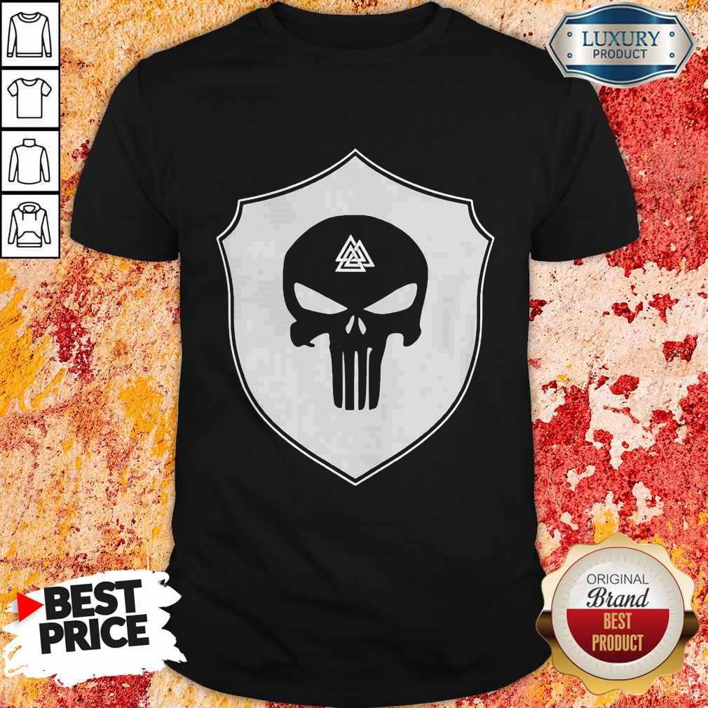 Skull Black Amon Amarth Logo Halloween Shirt