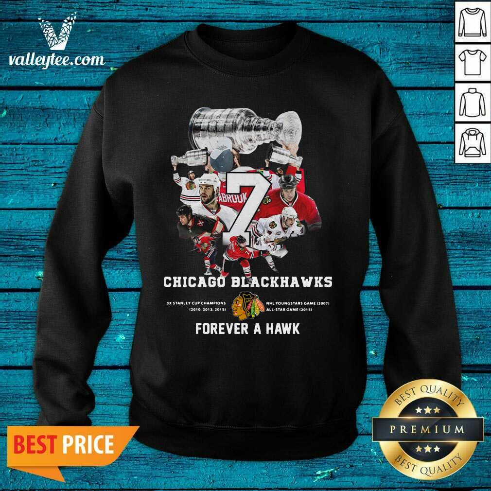 Pretty 7 Chicago Blackhawks Forever A Hawk Shirt - Image 4