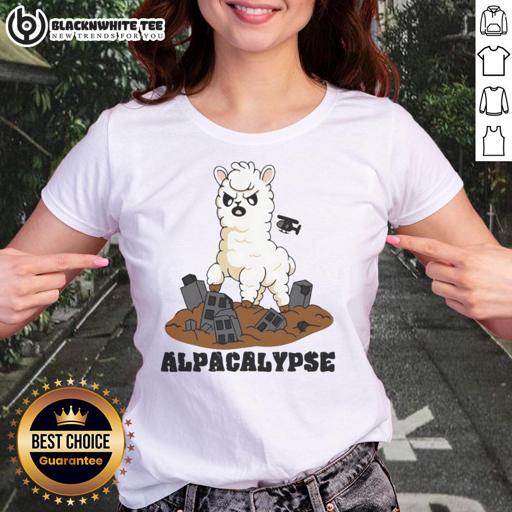 Top Alpacalypse Alpaca T-Shirt - Image 3