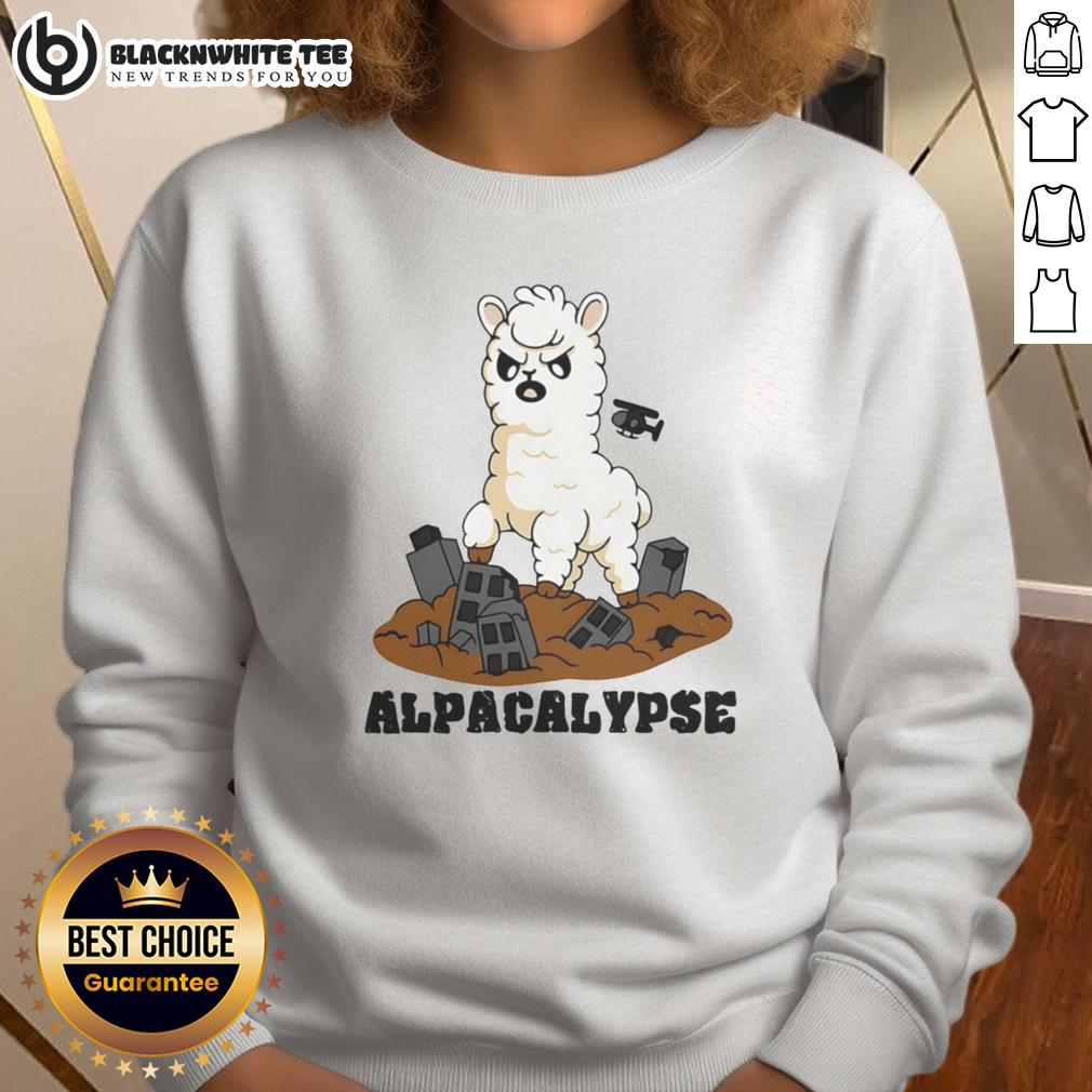 Top Alpacalypse Alpaca T-Shirt - Image 5