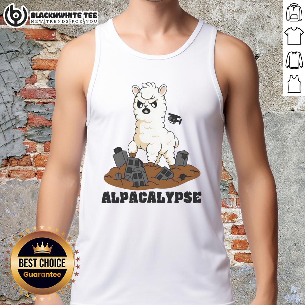 Top Alpacalypse Alpaca T-Shirt - Image 4