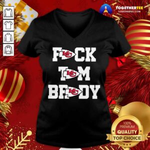 Alternative view of Cute Fuck Tom Brady Kansas City Chiefs Shirt