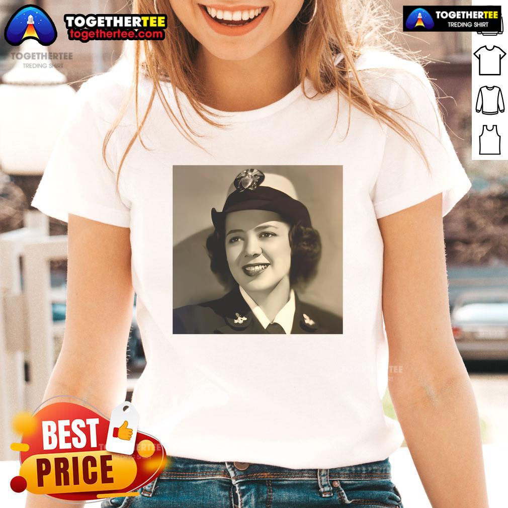 Original Julia Parsons U.S. Navy Code Breaker During World War II Dies At 104 T-Shirt - Image 3