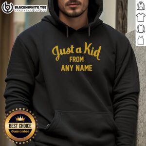 Alternative view of Top West Virginia Football Just A Kid From Any Name T-Shirt