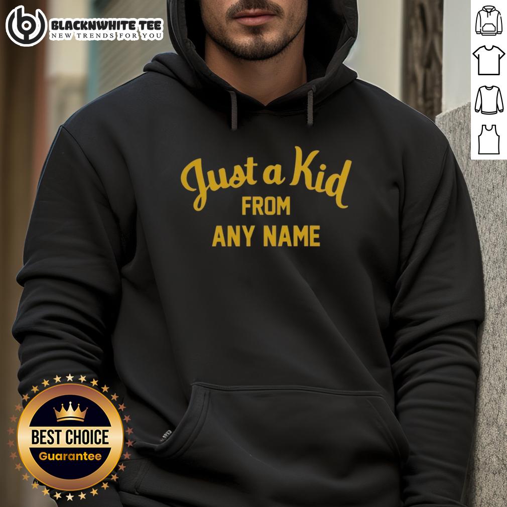 Top West Virginia Football Just A Kid From Any Name T-Shirt - Image 2