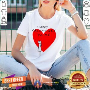 Alternative view of Happy Valentines To Me Shirt
