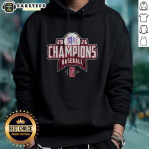 Alternative view of Awesome San Diego State Aztecs NCAA Regular Season Champions Baseball 2026 T-Shirt