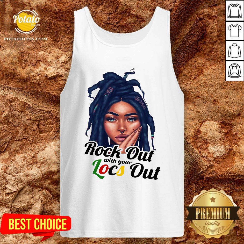 Great Rock Out With Your Locs Out Shirt - Image 3