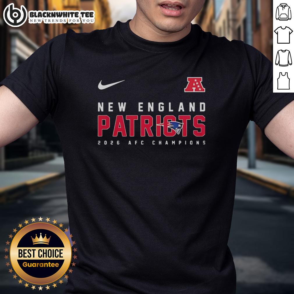 Official New England Patriots NFL AFC Championship 2026 T-Shirt