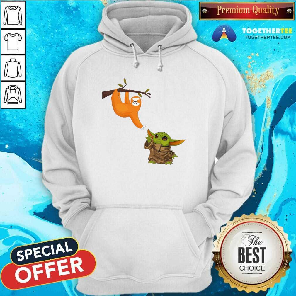 Perfect Baby Yoda And Sloth Shirt - Image 5