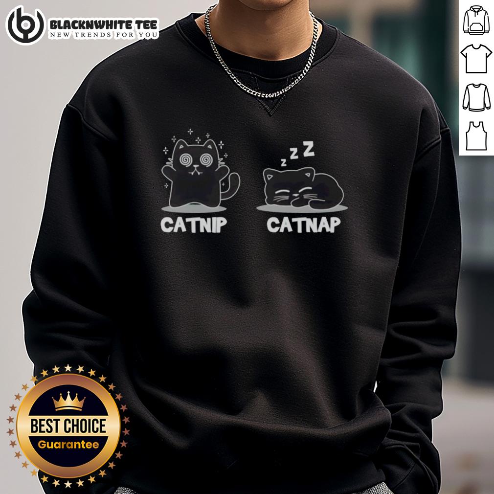 Original Catnip Catnap Funny Cat T-Shirt - Image 5