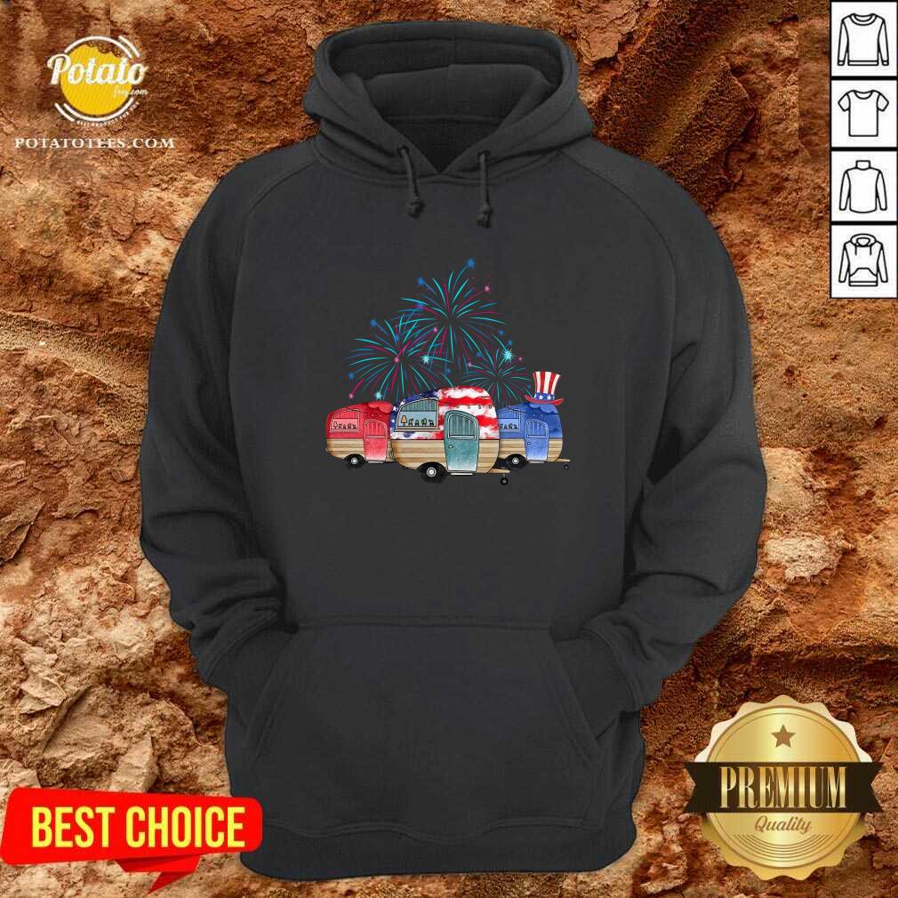 Camping 4th Of July Shirt - Image 5