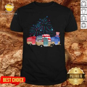 Camping 4th Of July Shirt