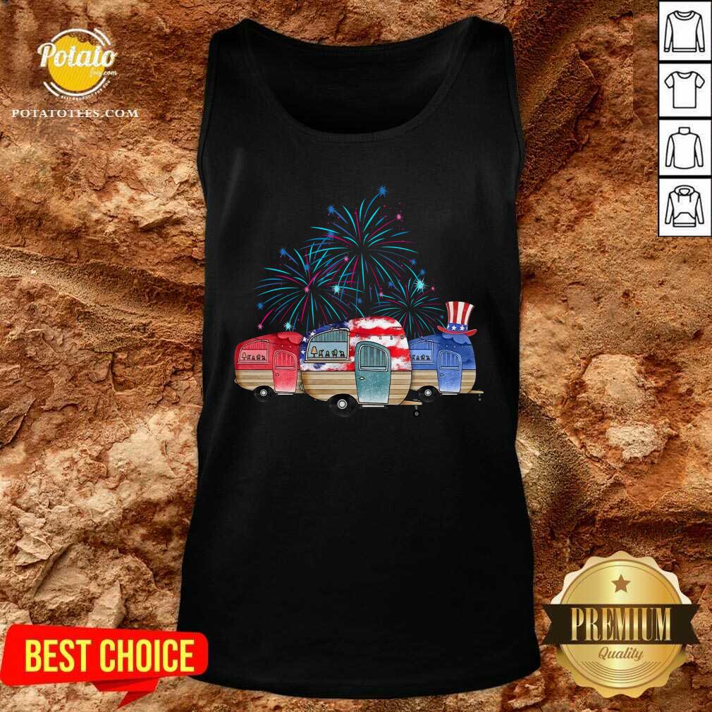 Camping 4th Of July Shirt - Image 3