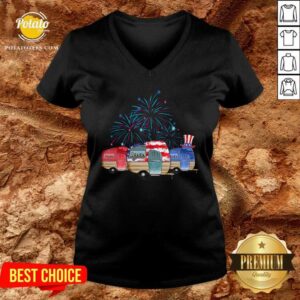 Alternative view of Camping 4th Of July Shirt