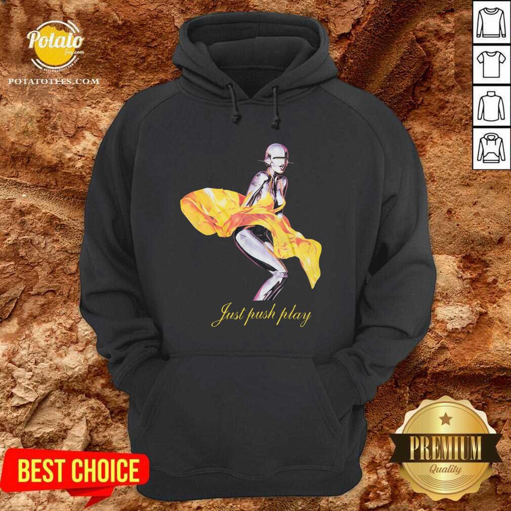 Awesome Aerosmith Merch Just Push Play Shirt - Image 5