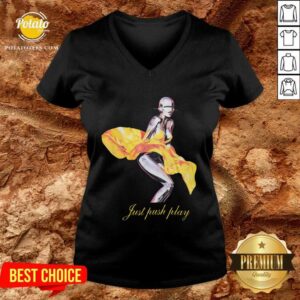 Alternative view of Awesome Aerosmith Merch Just Push Play Shirt