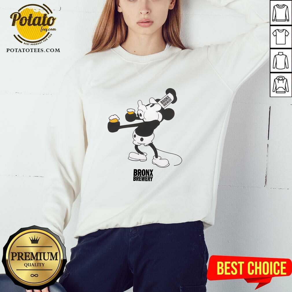 BXB Bronx Brewery Steamboat Willie T-shirt - Image 4