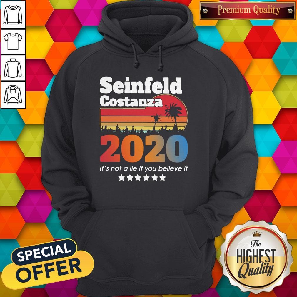 Awesome Seinfeld Costanza 2020 It’s Not A Lie If You Believe It Vintage Shirt - Image 2