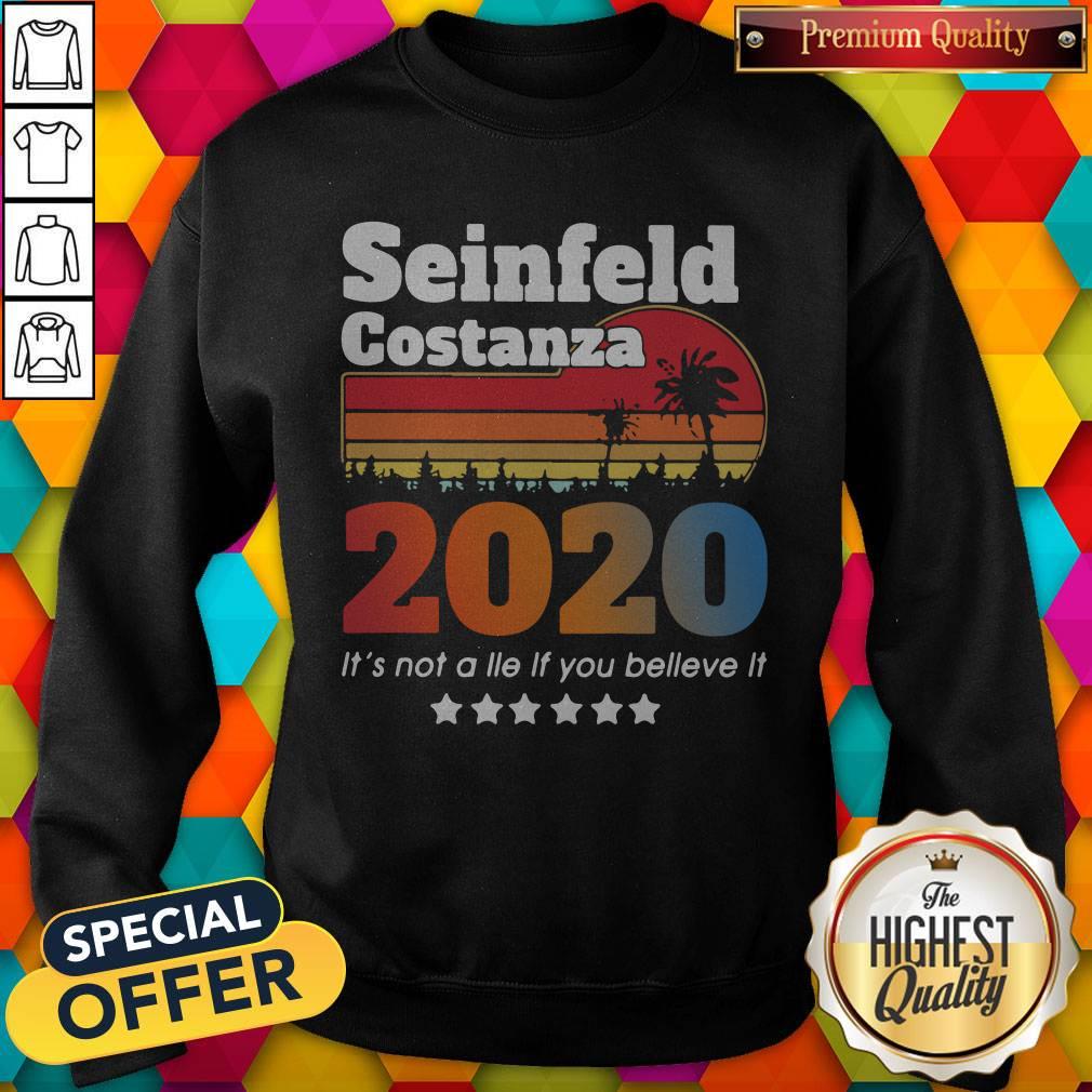 Awesome Seinfeld Costanza 2020 It’s Not A Lie If You Believe It Vintage Shirt - Image 5