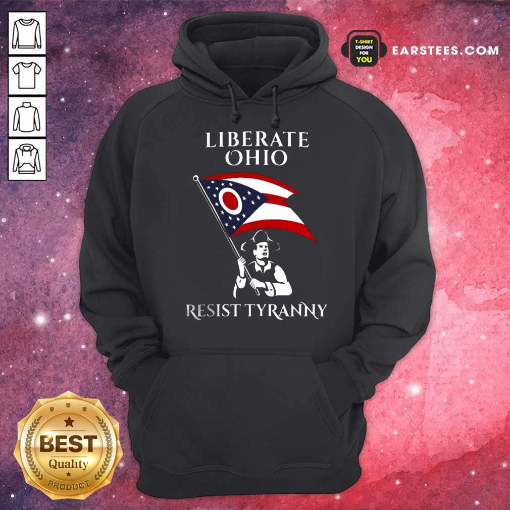 Funny Liberate Ohio Resist Tyranny Shirt - Image 2