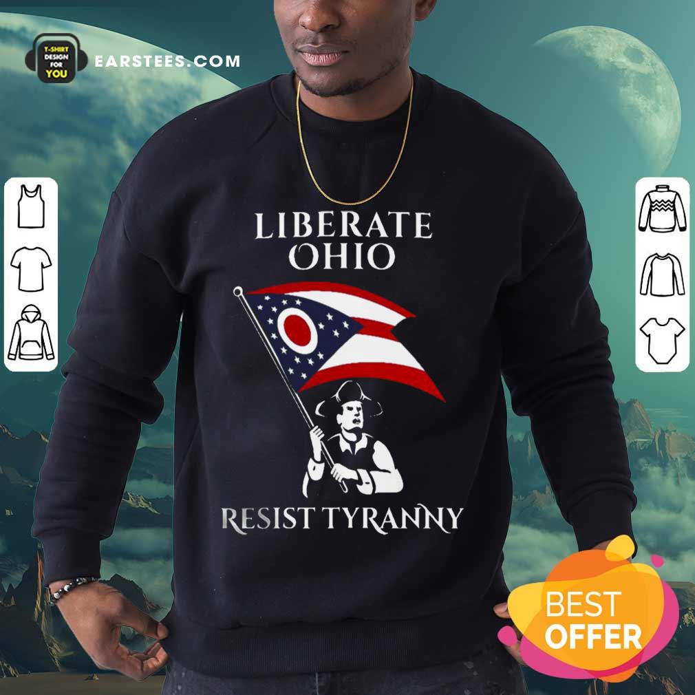Funny Liberate Ohio Resist Tyranny Shirt - Image 5