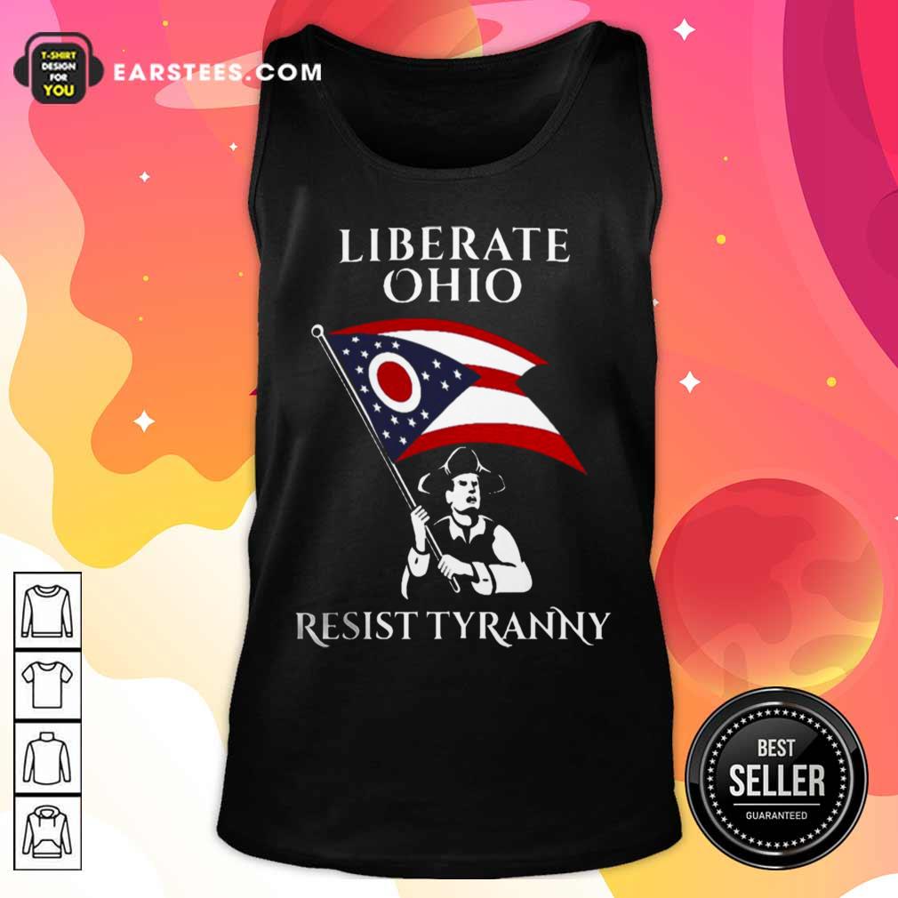 Funny Liberate Ohio Resist Tyranny Shirt - Image 4