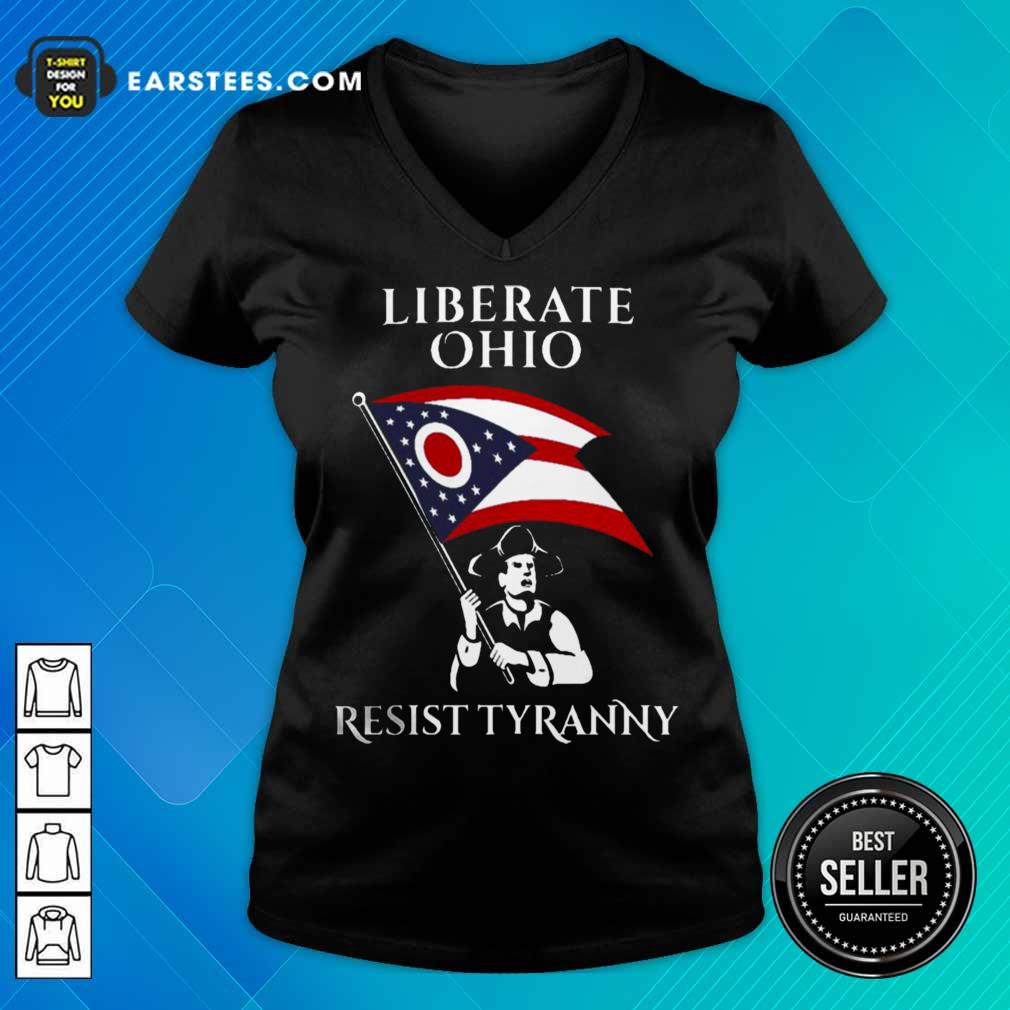 Funny Liberate Ohio Resist Tyranny Shirt - Image 3