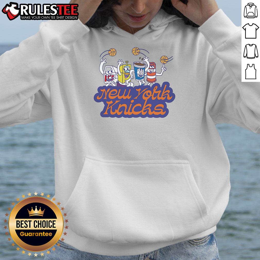 Funny Cereal Box Dude New York Knicks T-Shirt - Image 2