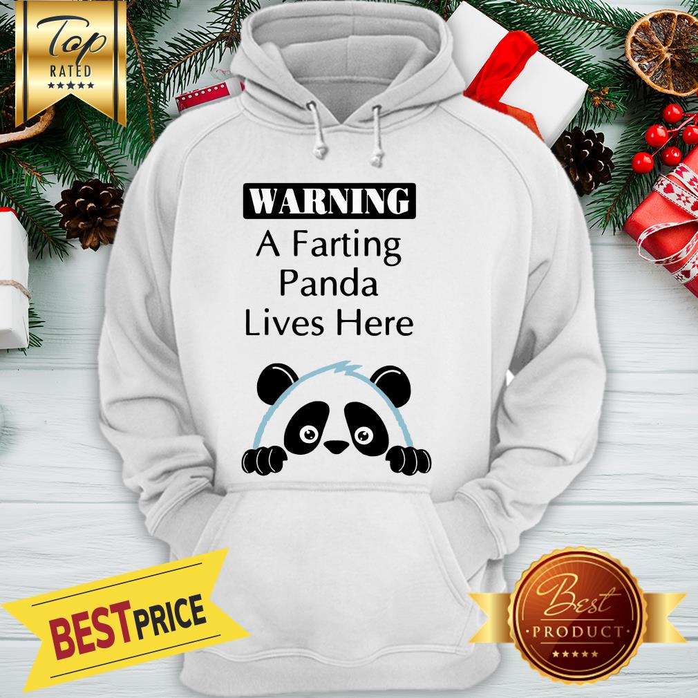 Official Warning A Parting Panda Lives Here Shirt - Image 5