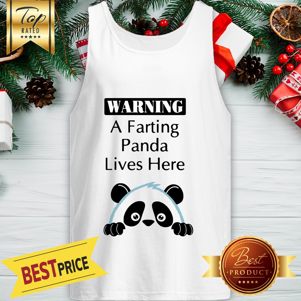 Official Warning A Parting Panda Lives Here Shirt - Image 3