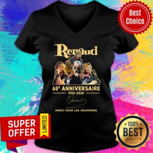 Alternative view of Renaud 68e Anniversaire 1952 2020 Merci Pour Les Souvenirs Shirt