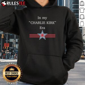 Alternative view of Official In My Charlie Kirk Era Star T-Shirt