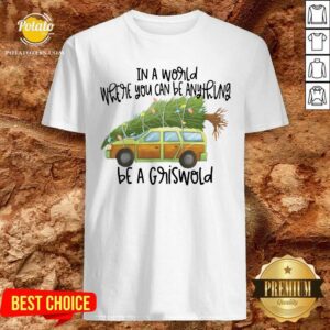 Perfect In A World Where You Can Be Anything Be A Griswold Shirt