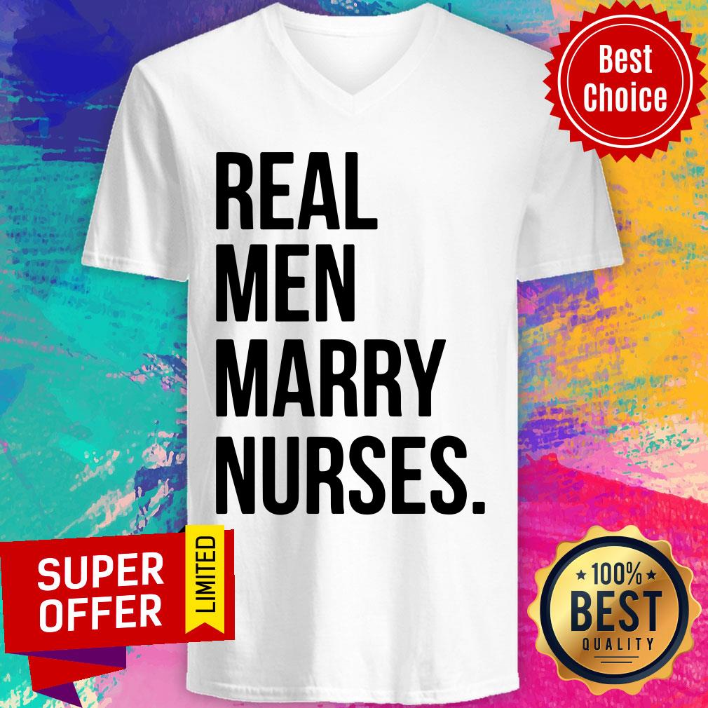 Real Men Marry Nurses Shirt - Image 3