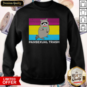 Alternative view of Top Vintage Pansexual Trash Shirt