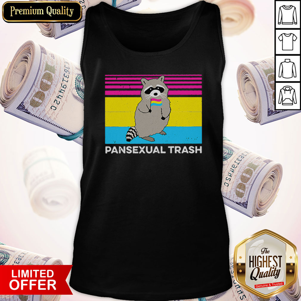 Top Vintage Pansexual Trash Shirt - Image 5