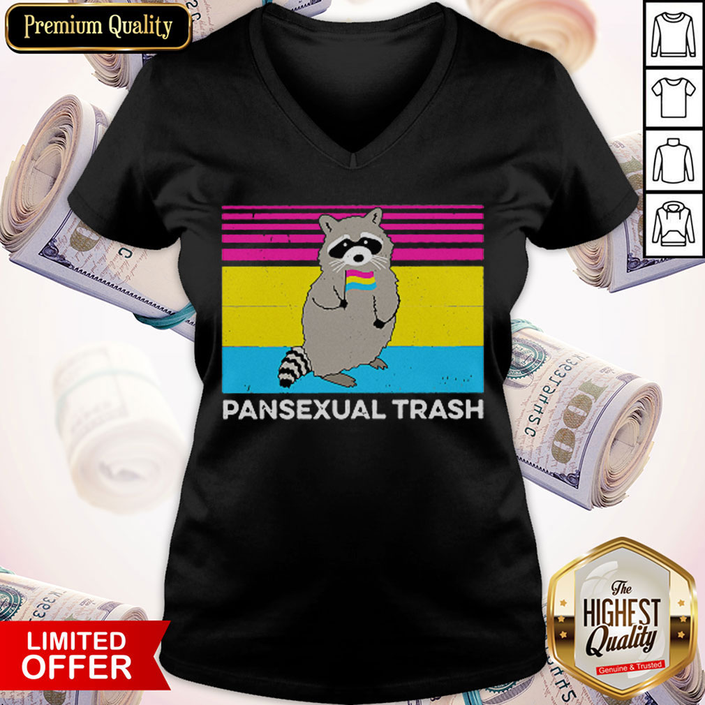 Top Vintage Pansexual Trash Shirt - Image 4