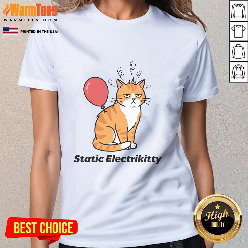 Pretty Static Electrikitty T-Shirt - Image 3