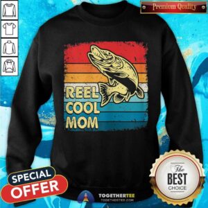 Alternative view of Funny Reel Cool Mom Fishing Vintage Shirt