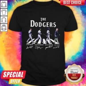 Pretty The Dodgers Abbey Road Signatures Shirt