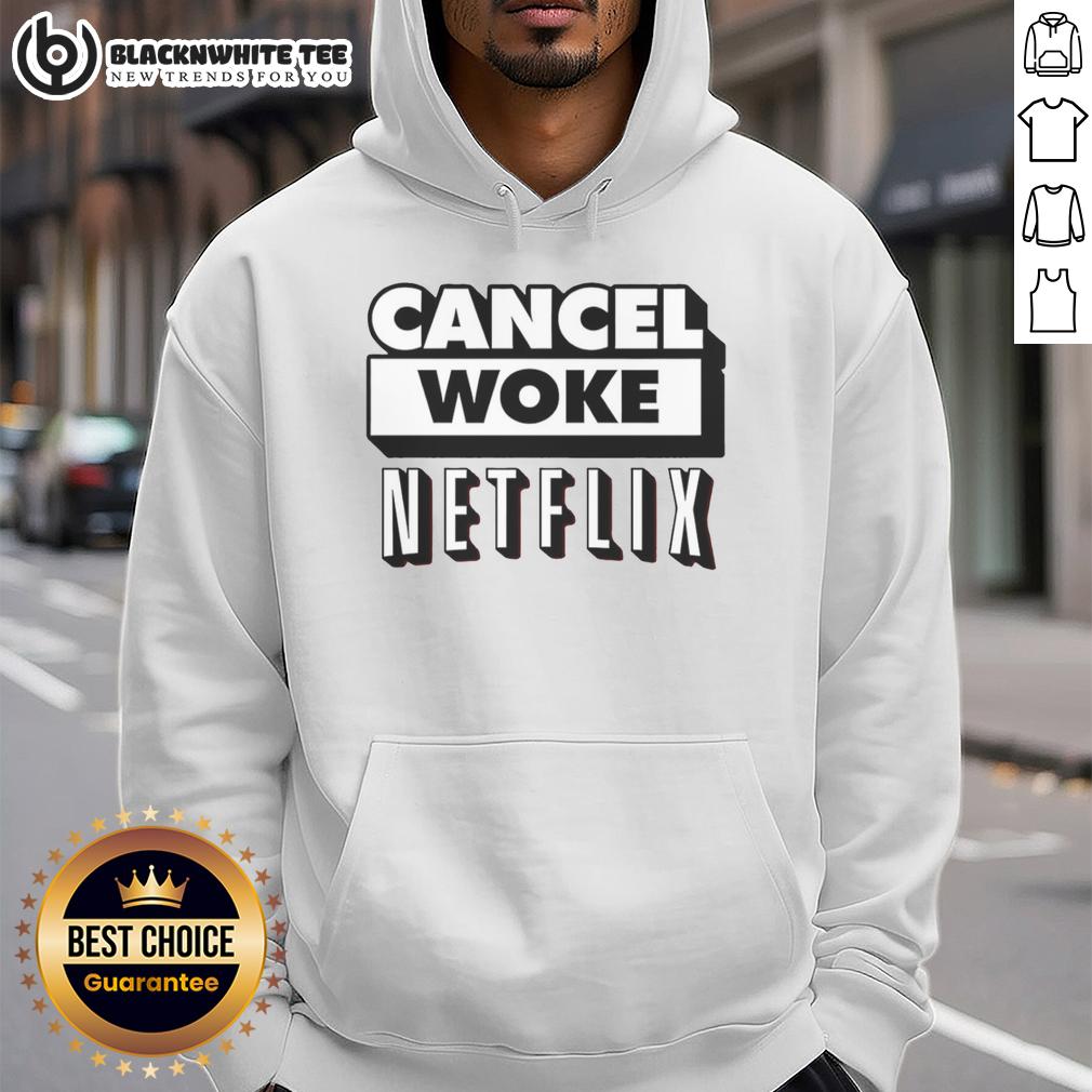 Good Cancel Woke Netflix Elon Musk T-Shirt - Image 2