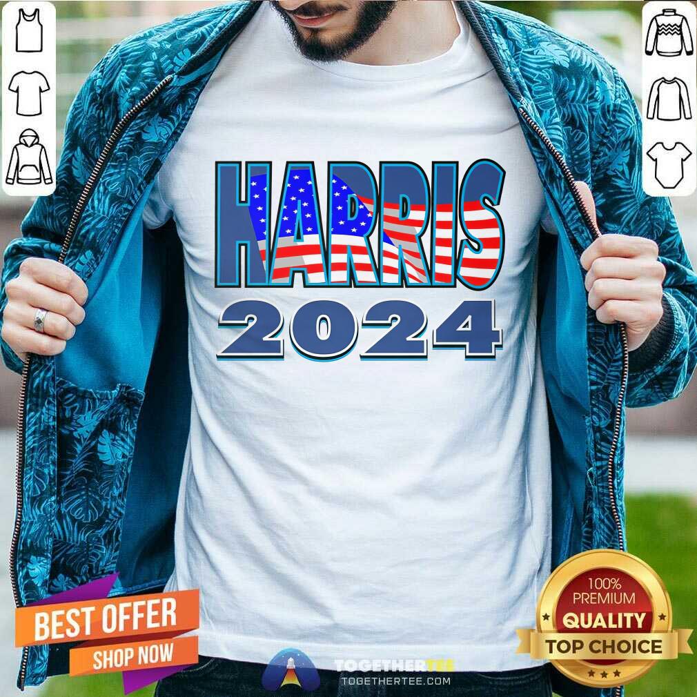 Great Kamala Harris America Flag 2024 T-Shirt