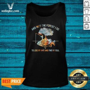 Alternative view of Pro And Into The Forest I Go To Lose My Mind And Find My Soul Fish Under Tree Fishing Shirt