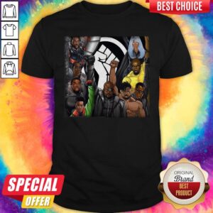 Black Panther Appreciation 2020 Strong Hand Shirt