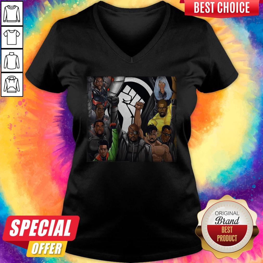 Black Panther Appreciation 2020 Strong Hand Shirt - Image 3
