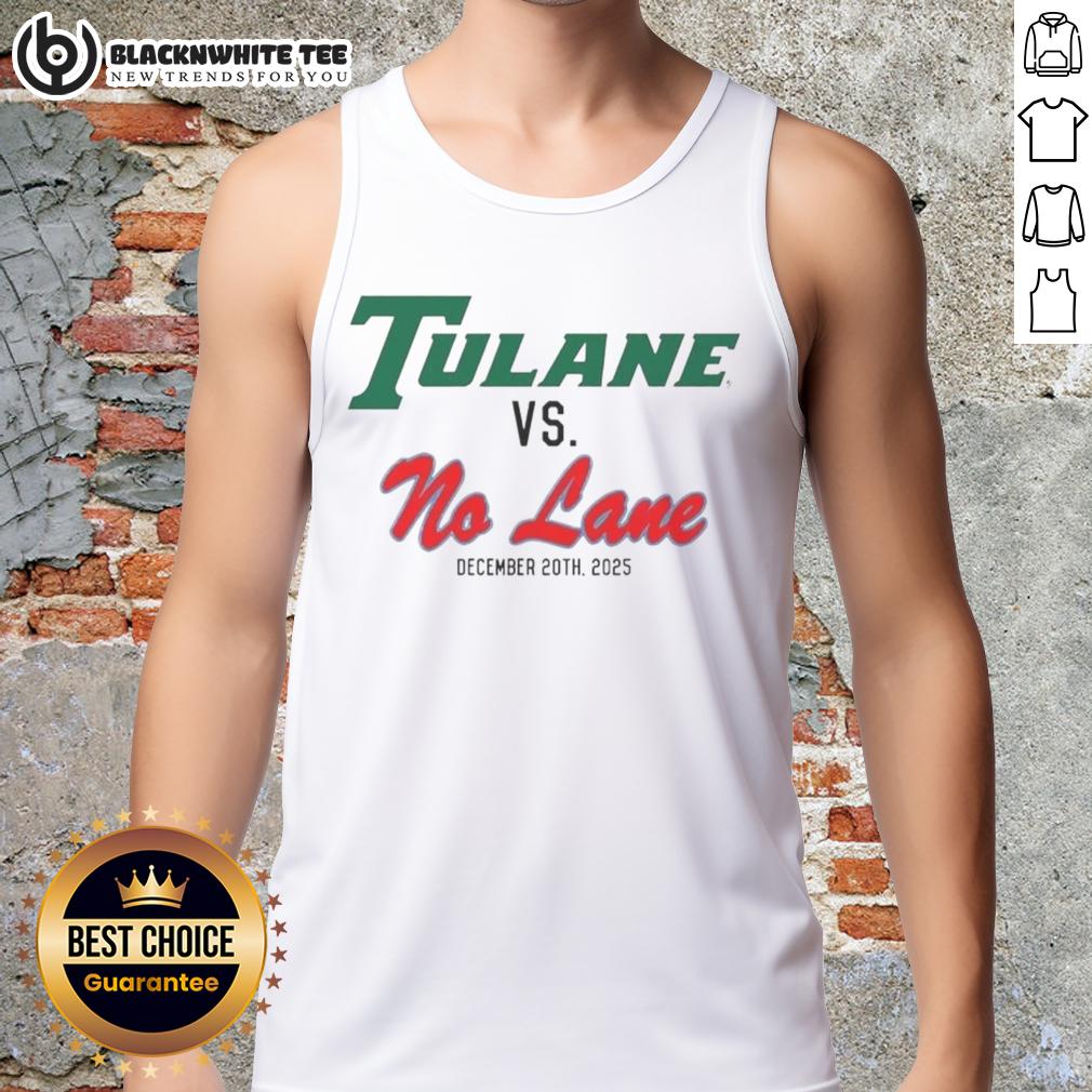 Awesome Tulane Vs. No Lane 2025 T-Shirt - Image 4
