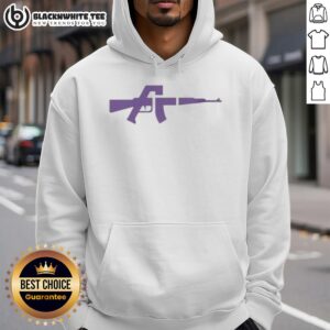 Alternative view of Nice AR Rifle Los Angeles Lakers Icon T-Shirt