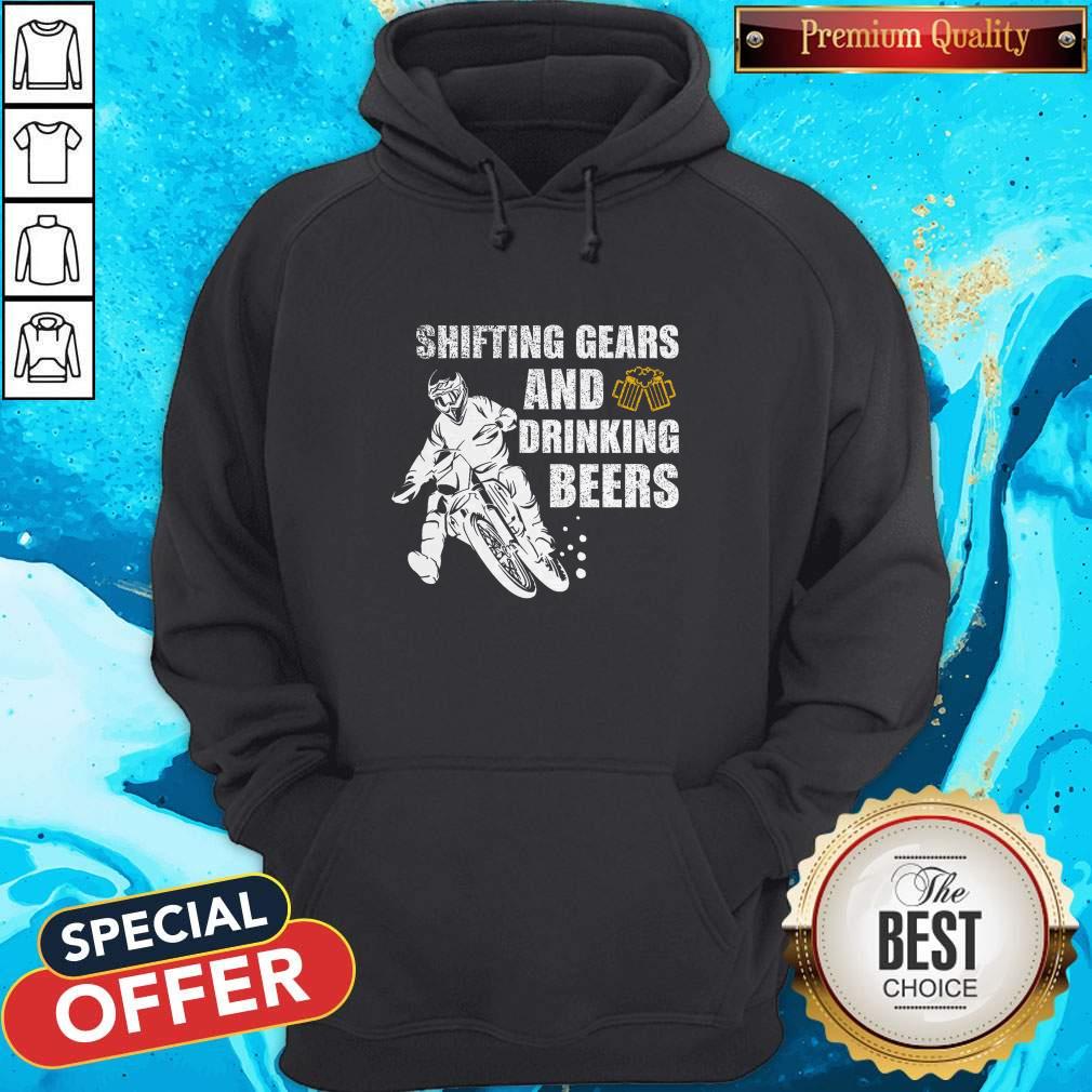 Official Shifting Gears And Drinking Beers Shirt - Image 5