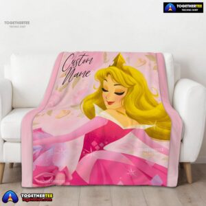 Alternative view of Disney Sleeping Beauty Aurora Princess Blanket Fleece Customized Blanket